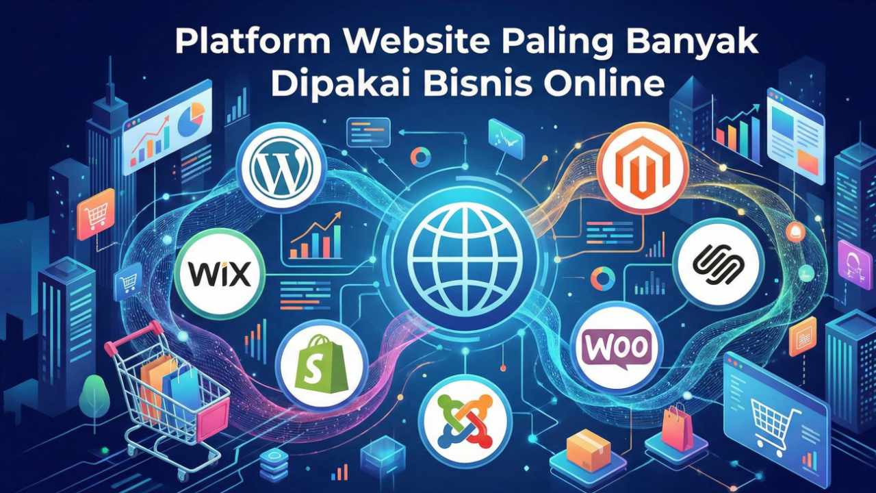 Platform Website Paling Banyak Dipakai Bisnis Online