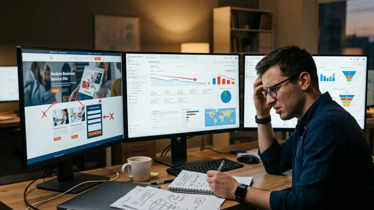 Kenapa Website Anda Tidak Menghasilkan Leads